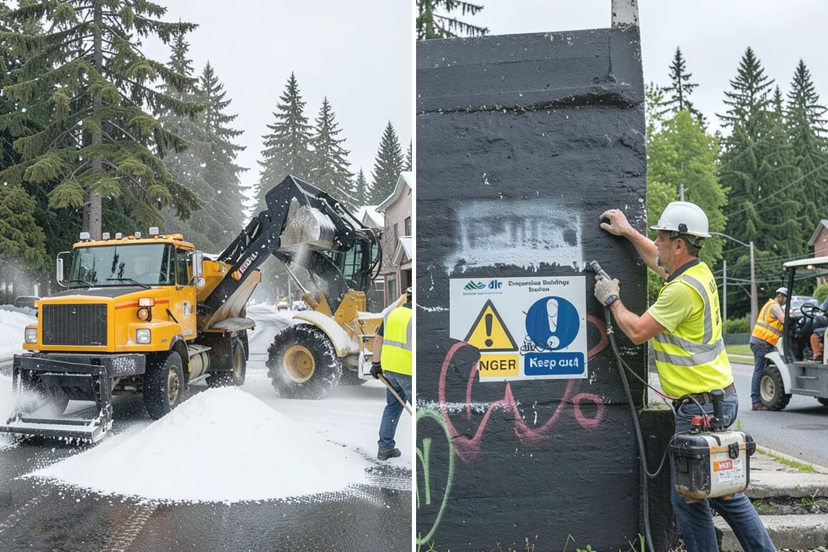Bus Stop Cleaning in South Prairie, Pierce County, WA - Map stop locations, features, and service schedules with transit staff