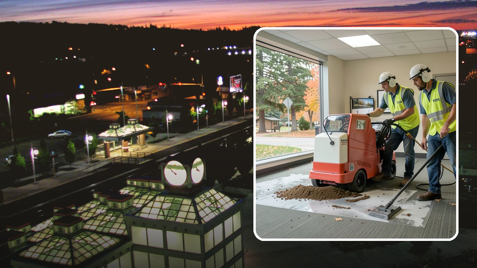 Carpet Cleaning in Auburn, King County, WA - Commercial hot-water extraction lifts embedded soil and Pacific Northwest moisture from carpeted public spaces.