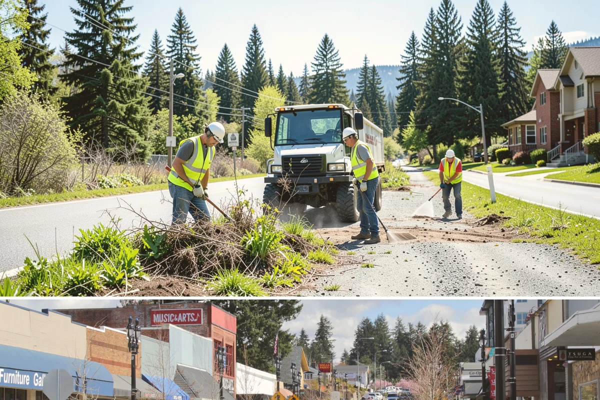 Carpet Cleaning in Bothell, King County, WA - Late spring and early fall extractions clear out the tracked-in grime that accumulates through the long wet season.