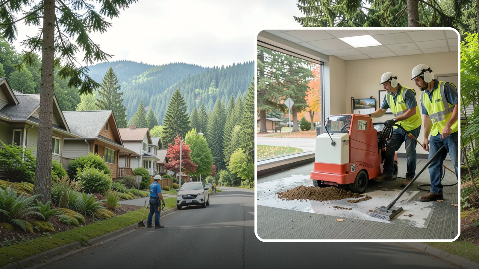 Carpet Cleaning in Darrington, Snohomish County, WA - Commercial hot-water extraction lifts embedded soil and Pacific Northwest moisture from carpeted public spaces.