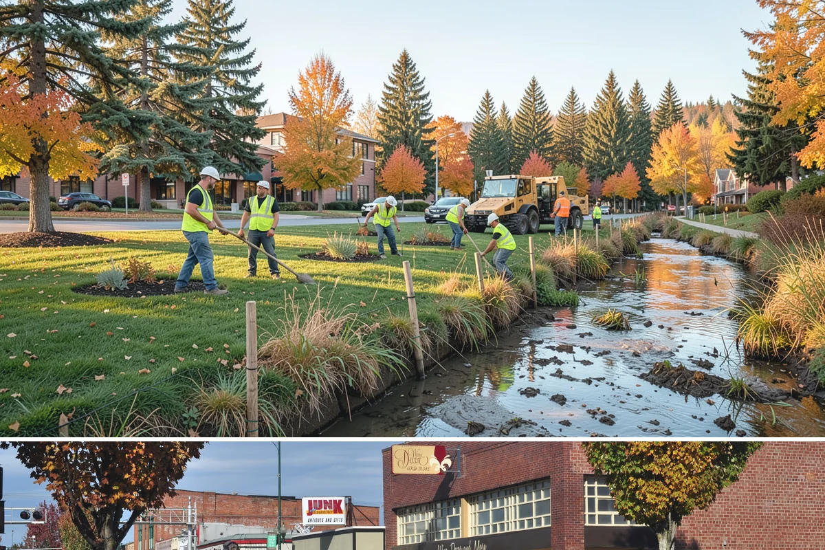 Carpet Cleaning in Puyallup, Pierce County, WA - Late spring and early fall extractions clear out the tracked-in grime that accumulates through the long wet season.