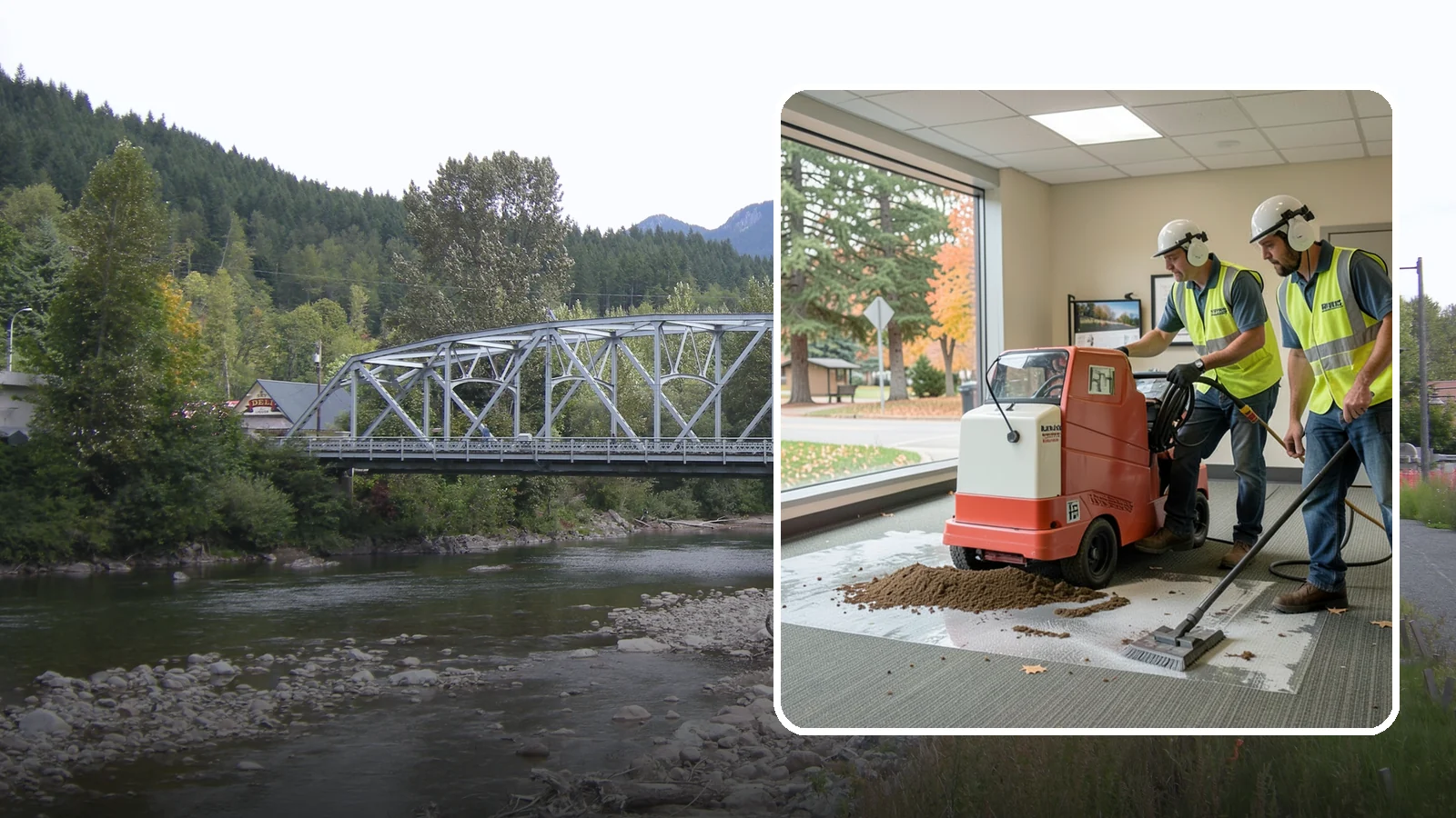 Carpet Cleaning in Skykomish, King County, WA - Commercial hot-water extraction lifts embedded soil and Pacific Northwest moisture from carpeted public spaces.