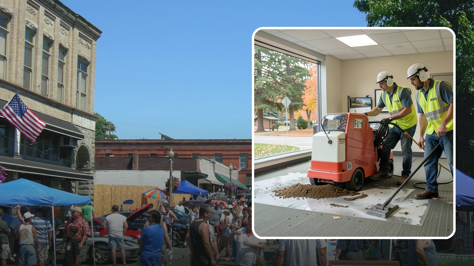 Carpet Cleaning in Snohomish, Snohomish County, WA - Commercial hot-water extraction lifts embedded soil and Pacific Northwest moisture from carpeted public spaces.