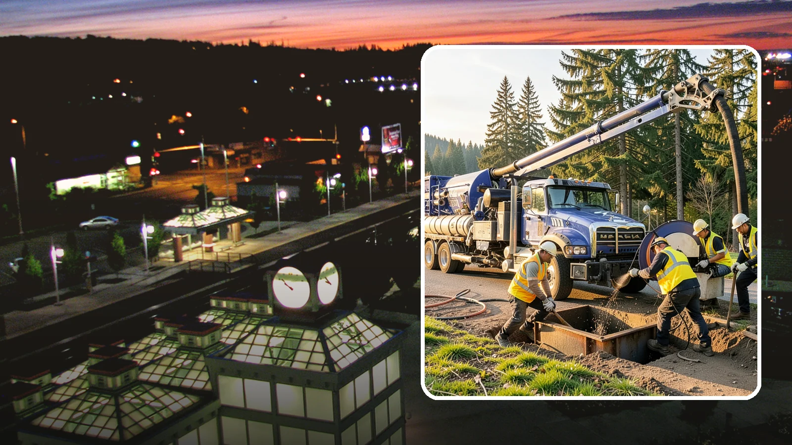 Catch Basin Cleaning in Auburn, King County, WA - Catch basin cleaning and sump cleanout that restores storm system capacity and meets NPDES maintenance standards.