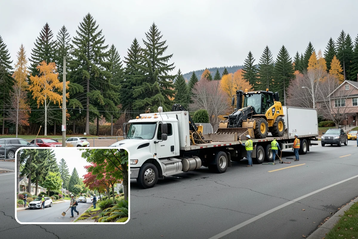 Catch Basin Cleaning in Beaux Arts Village, King County, WA - Restores full sump and inlet capacity to prevent surface flooding