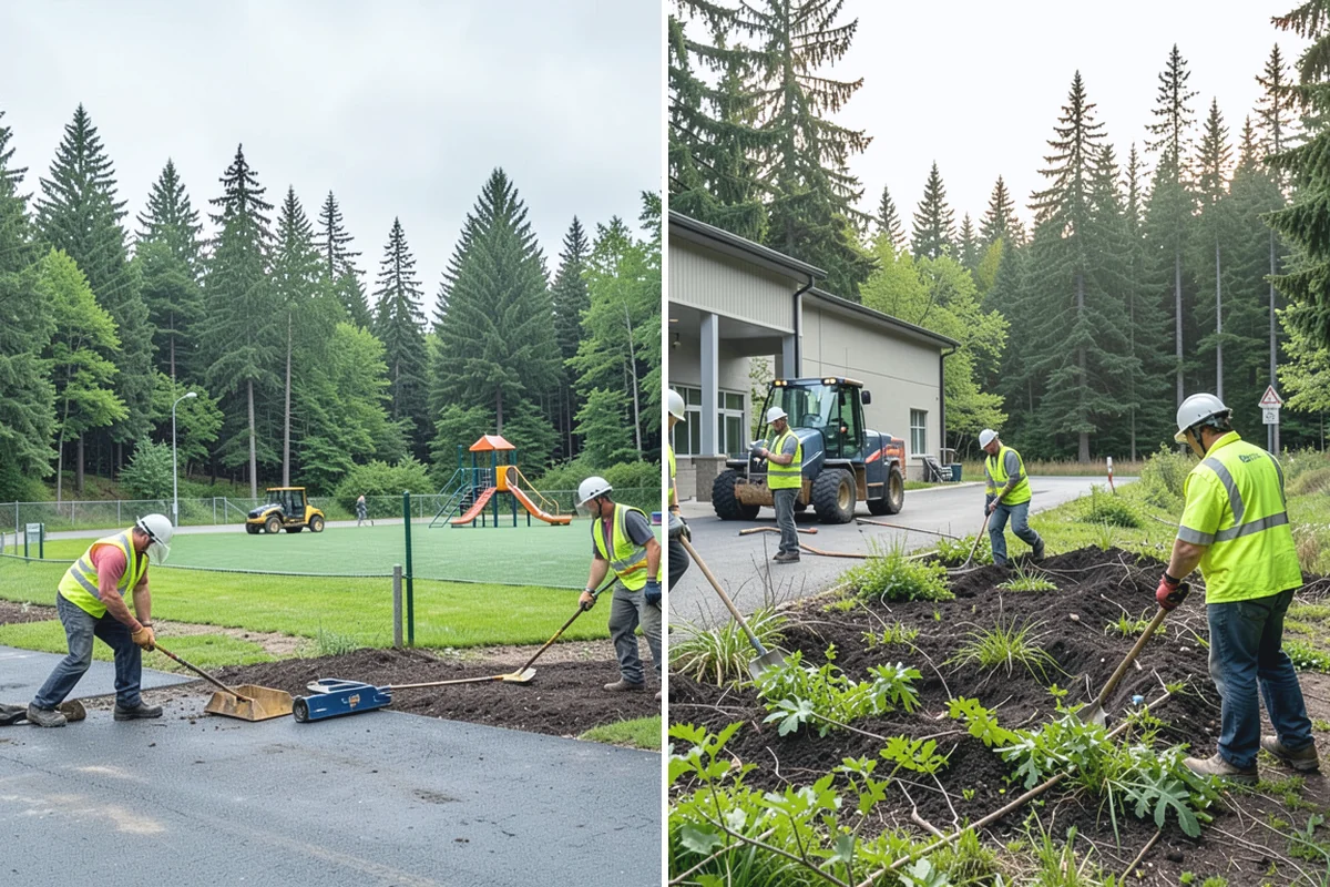 Catch Basin Cleaning in Beaux Arts Village, King County, WA - Inventory structures and measure sump sediment against permit thresholds