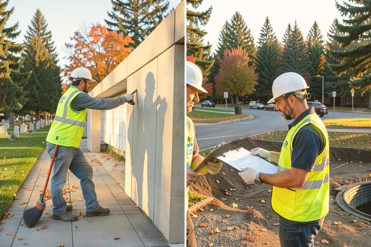 Catch Basin Cleaning in Bellevue, King County, WA - Inventory structures and measure sump sediment against permit thresholds