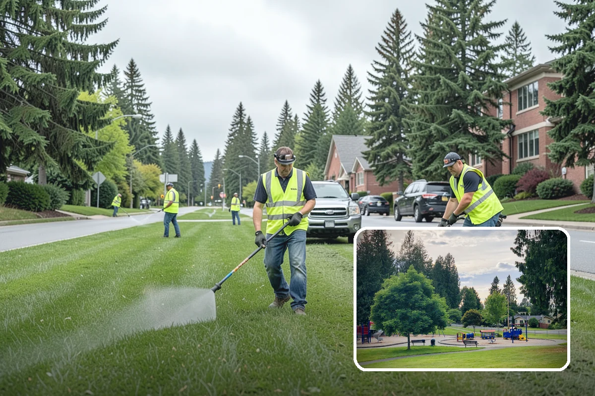 Catch Basin Cleaning in Bonney Lake, Pierce County, WA - Restores full sump and inlet capacity to prevent surface flooding