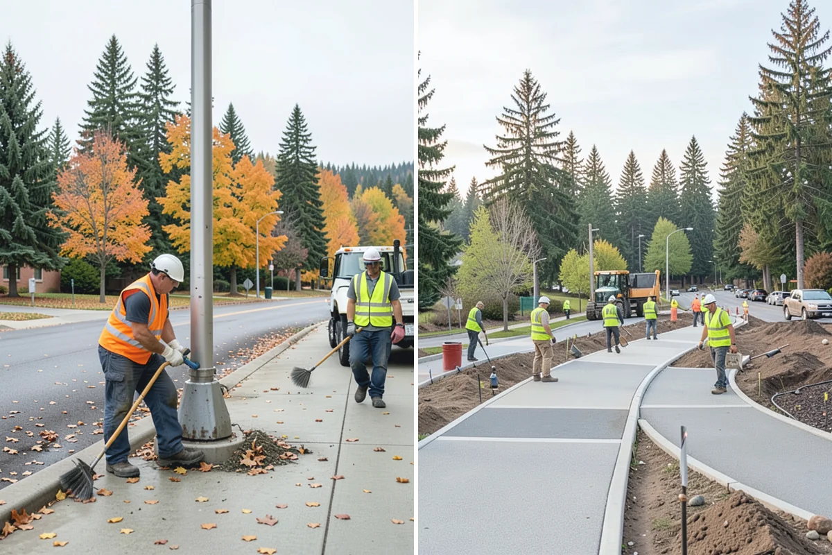 Catch Basin Cleaning in Bonney Lake, Pierce County, WA - Inventory structures and measure sump sediment against permit thresholds