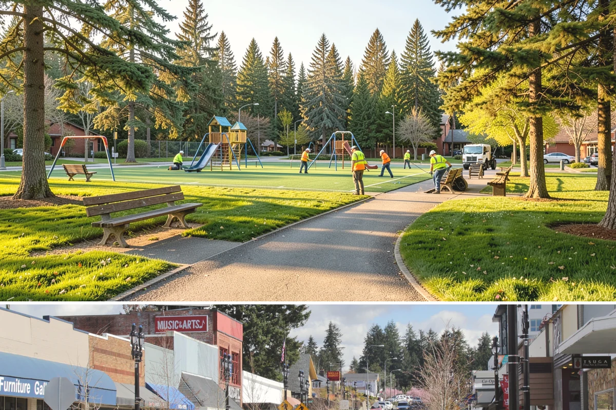 Catch Basin Cleaning in Bothell, King County, WA - Catch basin cleaning is prioritized in late summer and early fall to ensure full storm capacity before the heavy Western...
