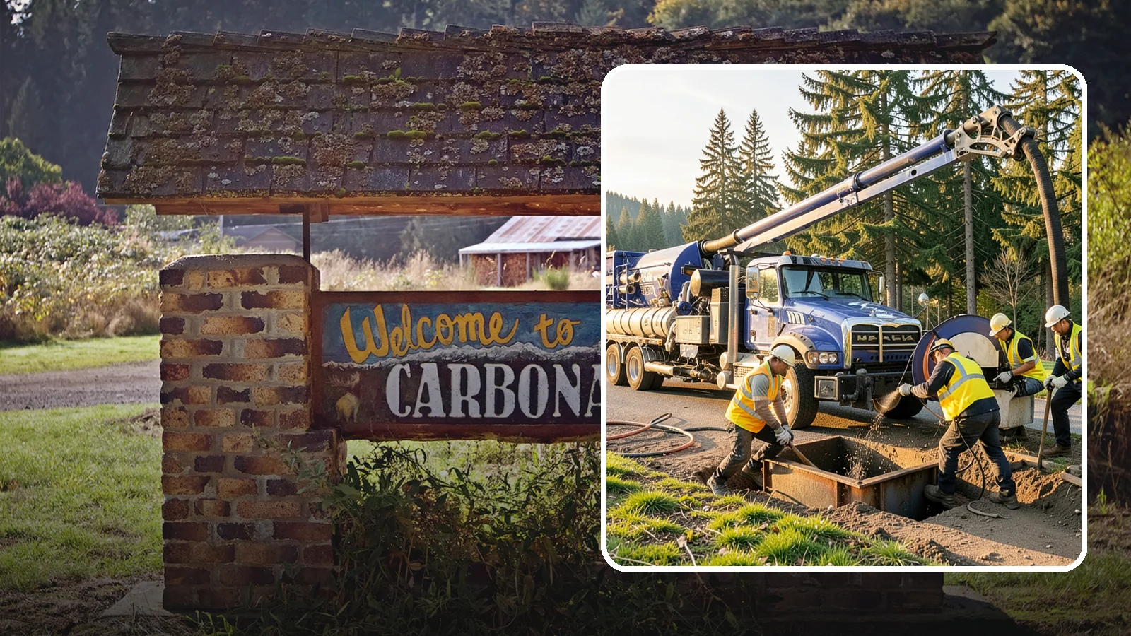 Catch Basin Cleaning in Carbonado, Pierce County, WA - Catch basin cleaning and sump cleanout that restores storm system capacity and meets NPDES maintenance standards.