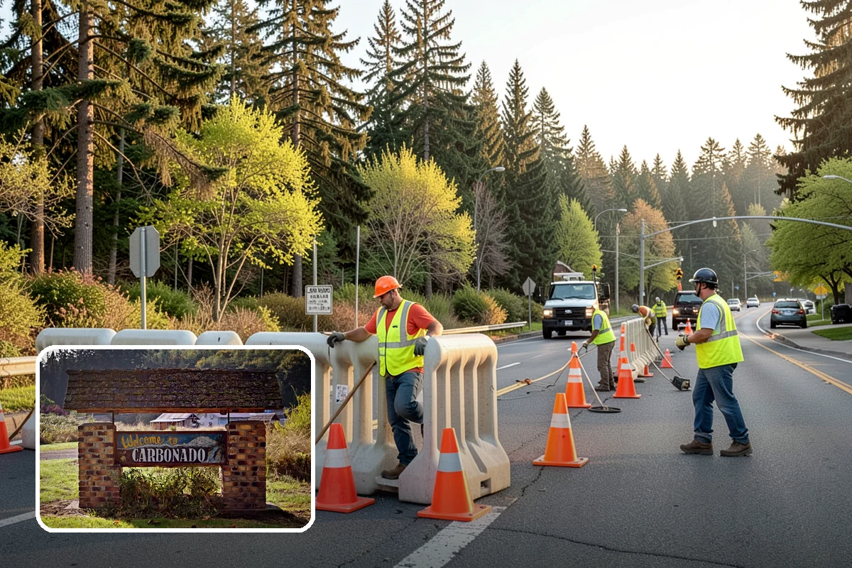 Catch Basin Cleaning in Carbonado, Pierce County, WA - Restores full sump and inlet capacity to prevent surface flooding