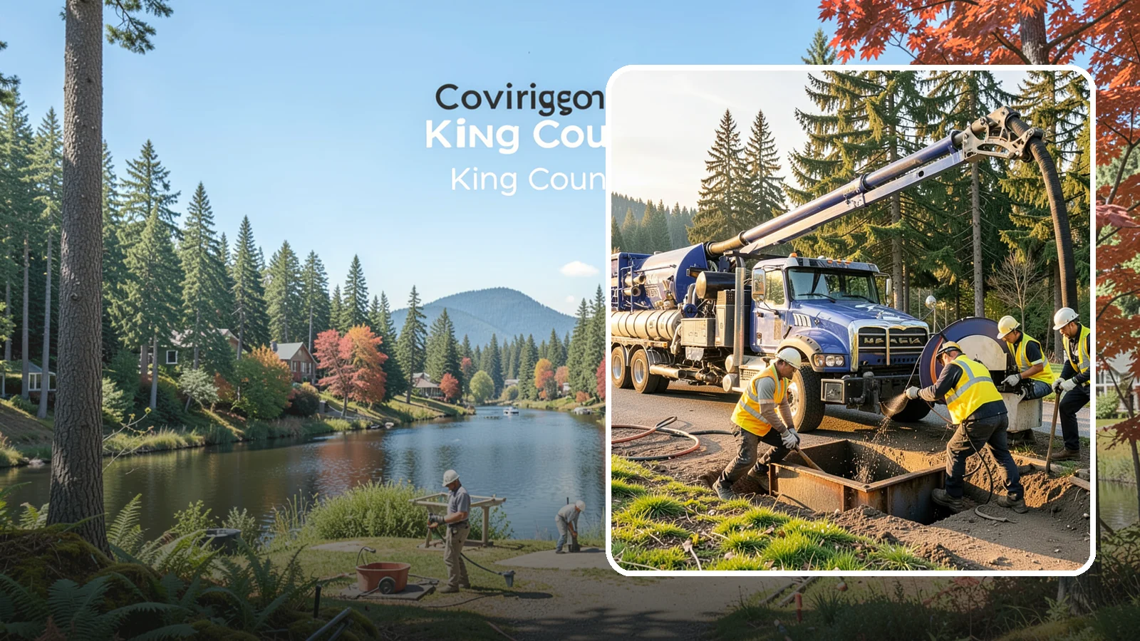 Catch Basin Cleaning in Covington, King County, WA - Catch basin cleaning and sump cleanout that restores storm system capacity and meets NPDES maintenance standards.