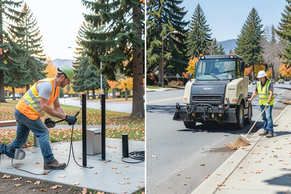 Catch Basin Cleaning in Des Moines, King County, WA - Inventory structures and measure sump sediment against permit thresholds