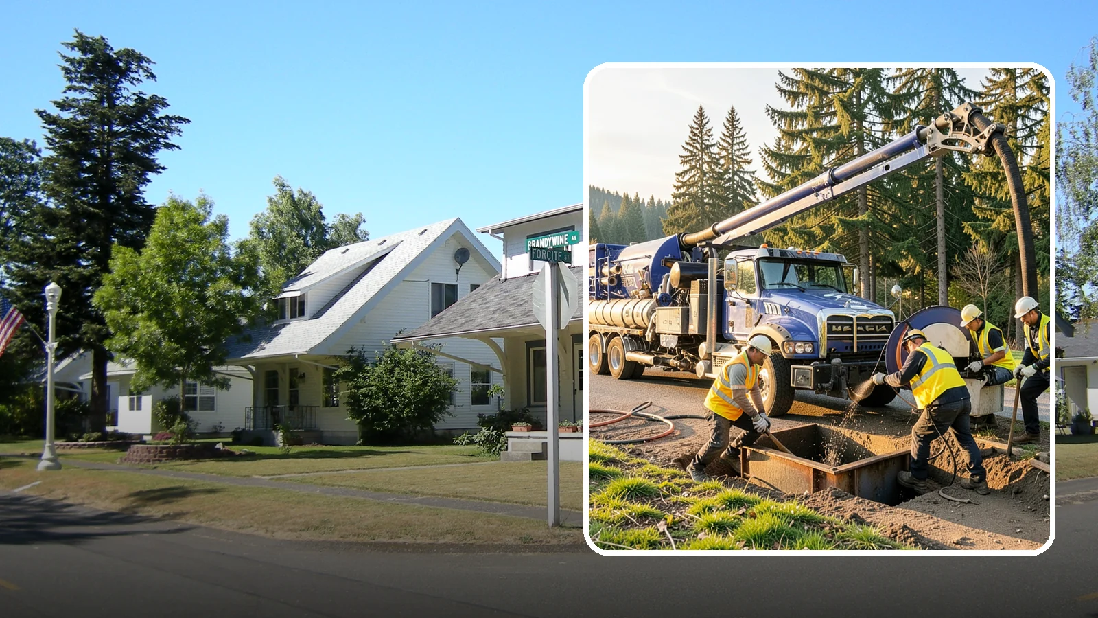 Catch Basin Cleaning in DuPont, Pierce County, WA - Catch basin cleaning and sump cleanout that restores storm system capacity and meets NPDES maintenance standards.