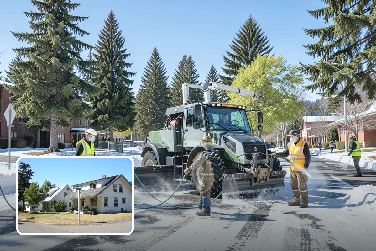 Catch Basin Cleaning in DuPont, Pierce County, WA - Restores full sump and inlet capacity to prevent surface flooding
