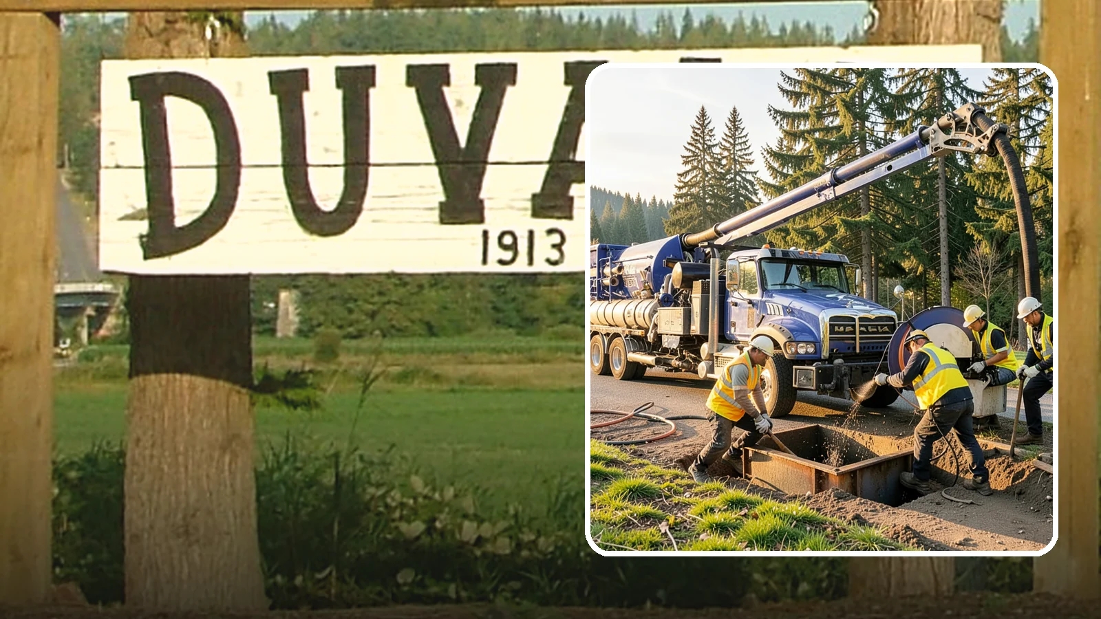 Catch Basin Cleaning in Duvall, King County, WA - Catch basin cleaning and sump cleanout that restores storm system capacity and meets NPDES maintenance standards.