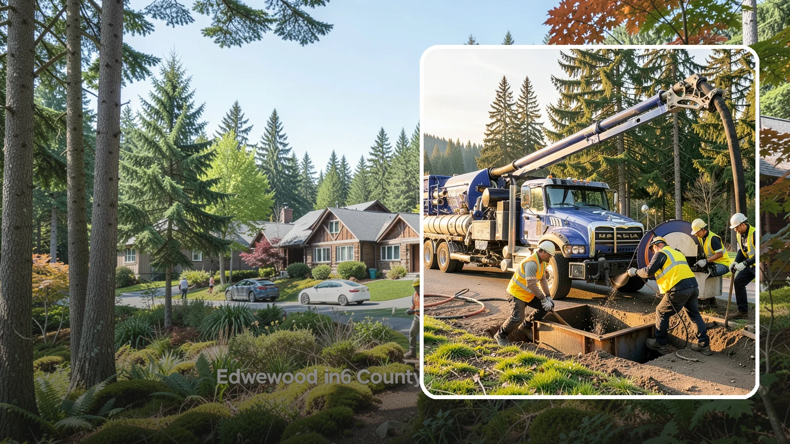 Catch Basin Cleaning in Edgewood, Pierce County, WA - Catch basin cleaning and sump cleanout that restores storm system capacity and meets NPDES maintenance standards.