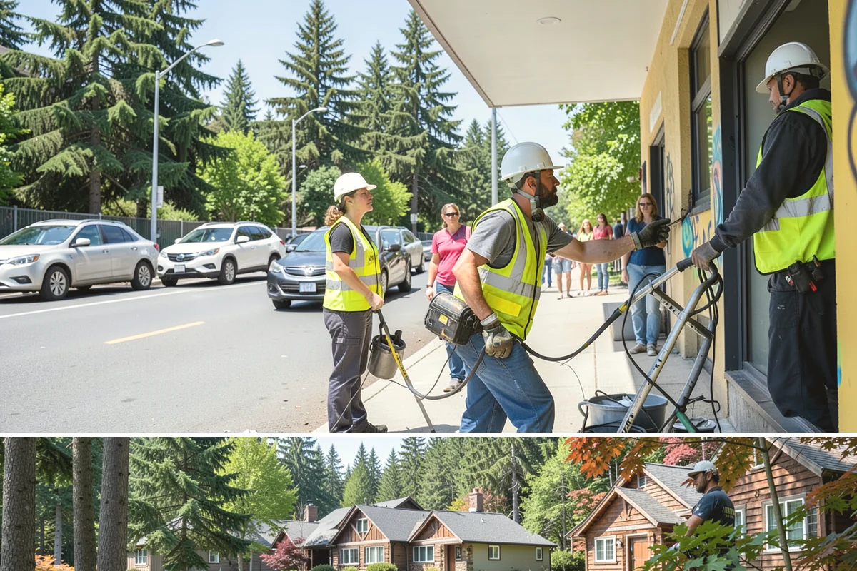 Catch Basin Cleaning in Edgewood, Pierce County, WA - Catch basin cleaning is prioritized in late summer and early fall to ensure full storm capacity before the heavy Western...