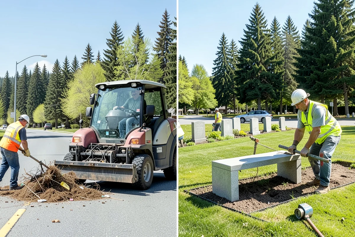 Catch Basin Cleaning in Enumclaw, King County, WA - Inventory structures and measure sump sediment against permit thresholds