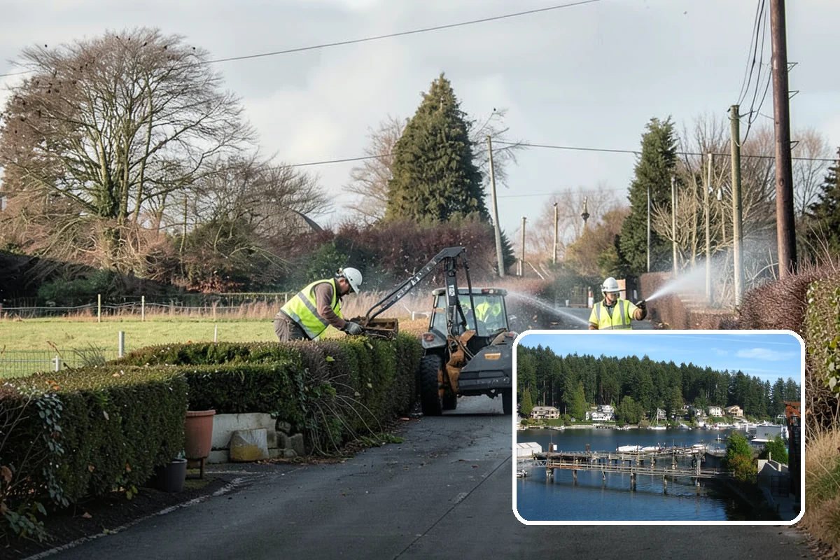 Catch Basin Cleaning in Gig Harbor, Pierce County, WA - Restores full sump and inlet capacity to prevent surface flooding