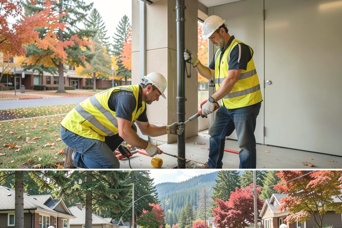 Catch Basin Cleaning in Hunts Point, King County, WA - Catch basin cleaning is prioritized in late summer and early fall to ensure full storm capacity before the heavy Western...