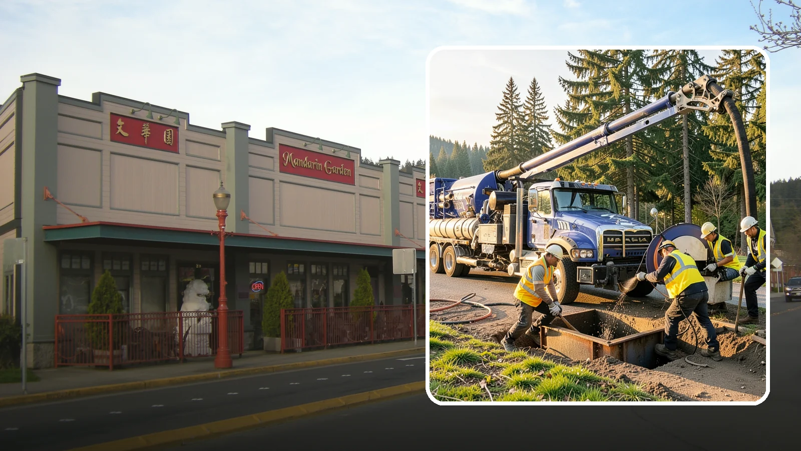 Catch Basin Cleaning in Issaquah, King County, WA - Catch basin cleaning and sump cleanout that restores storm system capacity and meets NPDES maintenance standards.