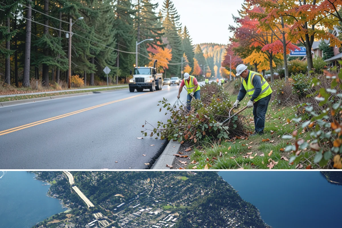 Catch Basin Cleaning in Mercer Island, King County, WA - Catch basin cleaning is prioritized in late summer and early fall to ensure full storm capacity before the heavy Western...