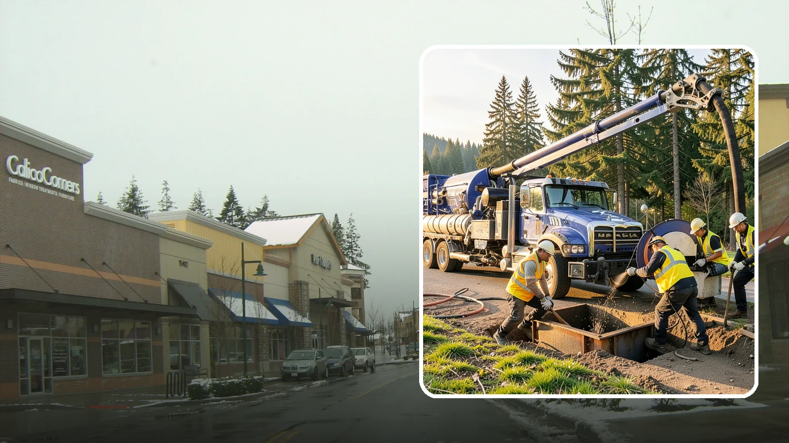 Catch Basin Cleaning in Mill Creek, Snohomish County, WA - Catch basin cleaning and sump cleanout that restores storm system capacity and meets NPDES maintenance standards.