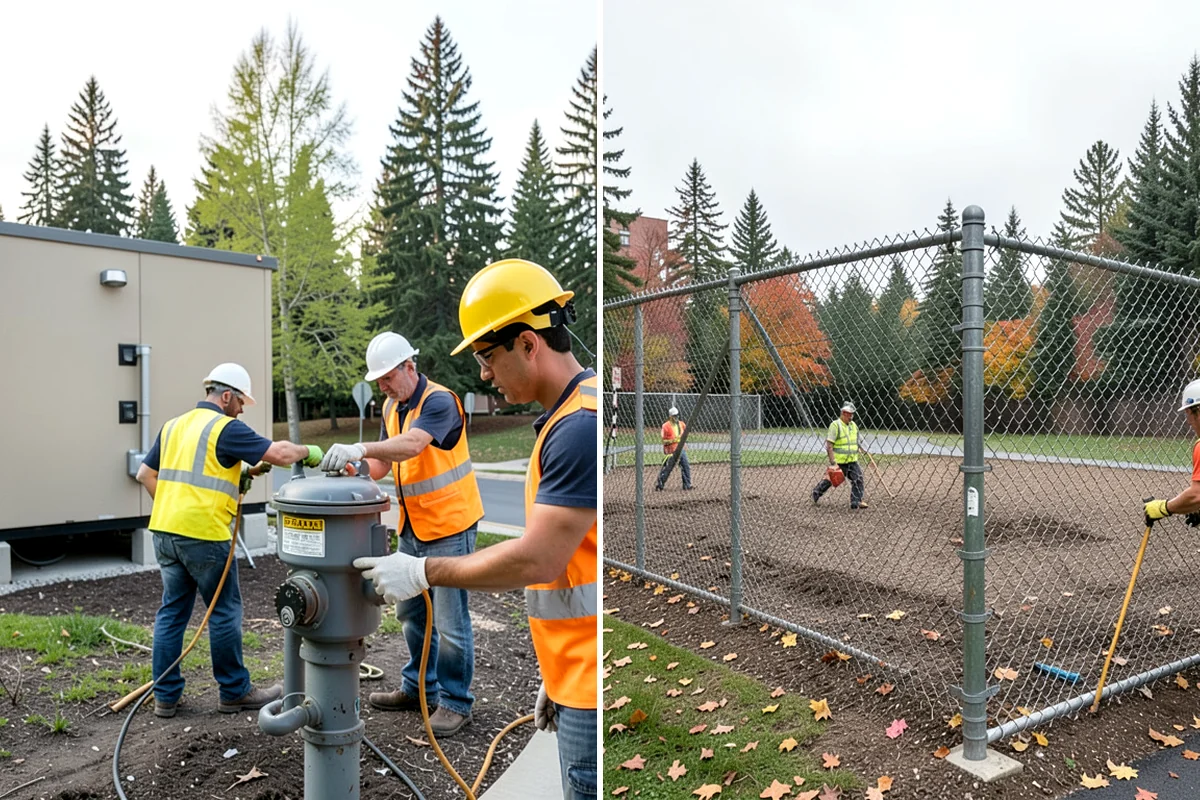 Catch Basin Cleaning in Normandy Park, King County, WA - Inventory structures and measure sump sediment against permit thresholds