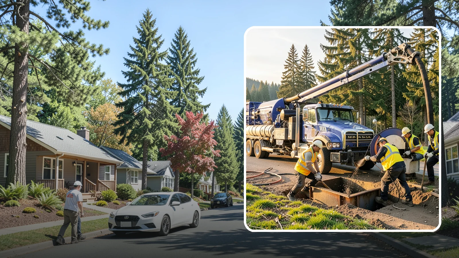 Catch Basin Cleaning in Orting, Pierce County, WA - Catch basin cleaning and sump cleanout that restores storm system capacity and meets NPDES maintenance standards.