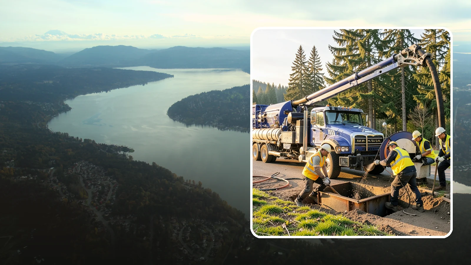 Catch Basin Cleaning in Sammamish, King County, WA - Catch basin cleaning and sump cleanout that restores storm system capacity and meets NPDES maintenance standards.