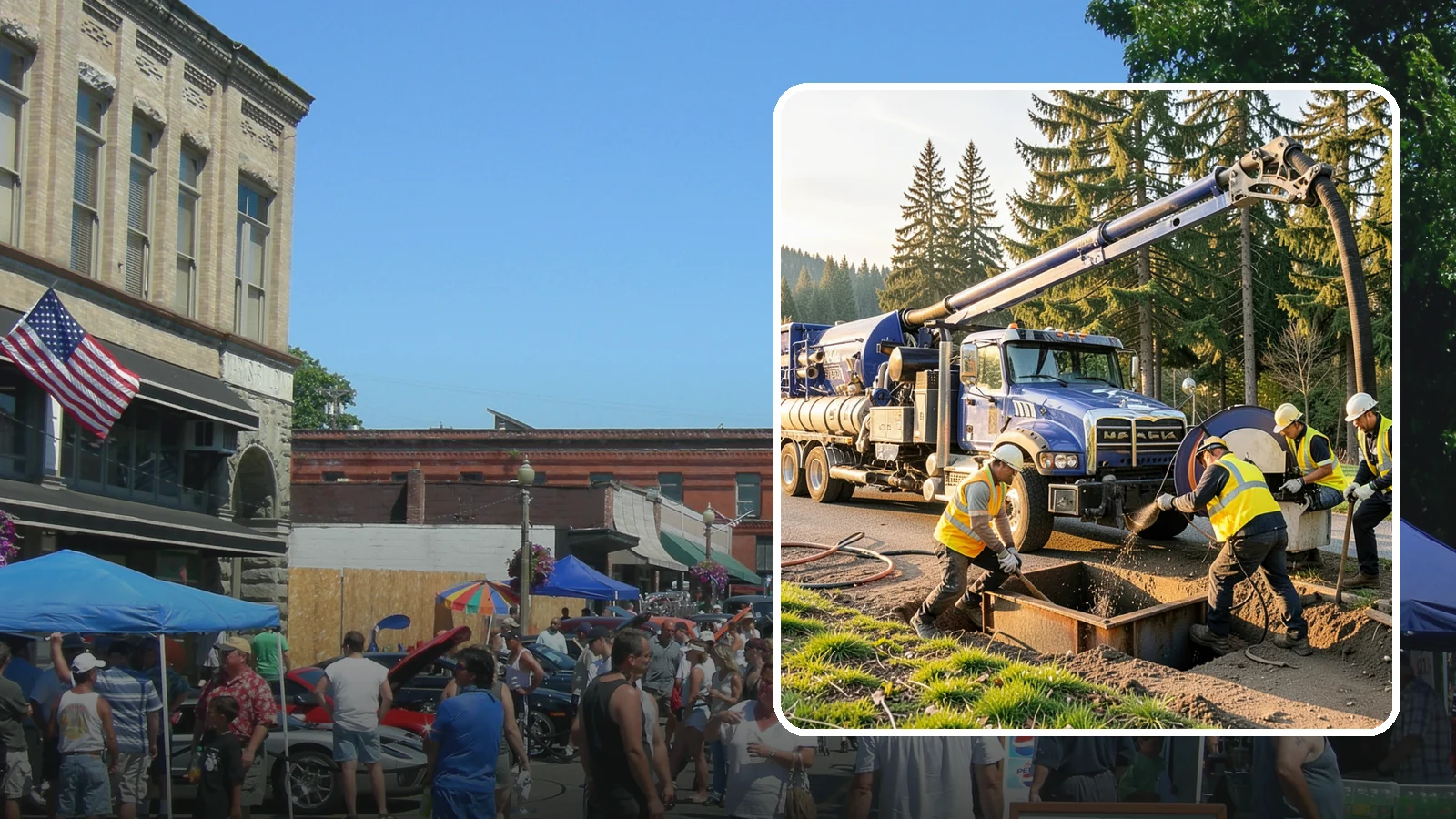 Catch Basin Cleaning in Snohomish, Snohomish County, WA - Catch basin cleaning and sump cleanout that restores storm system capacity and meets NPDES maintenance standards.