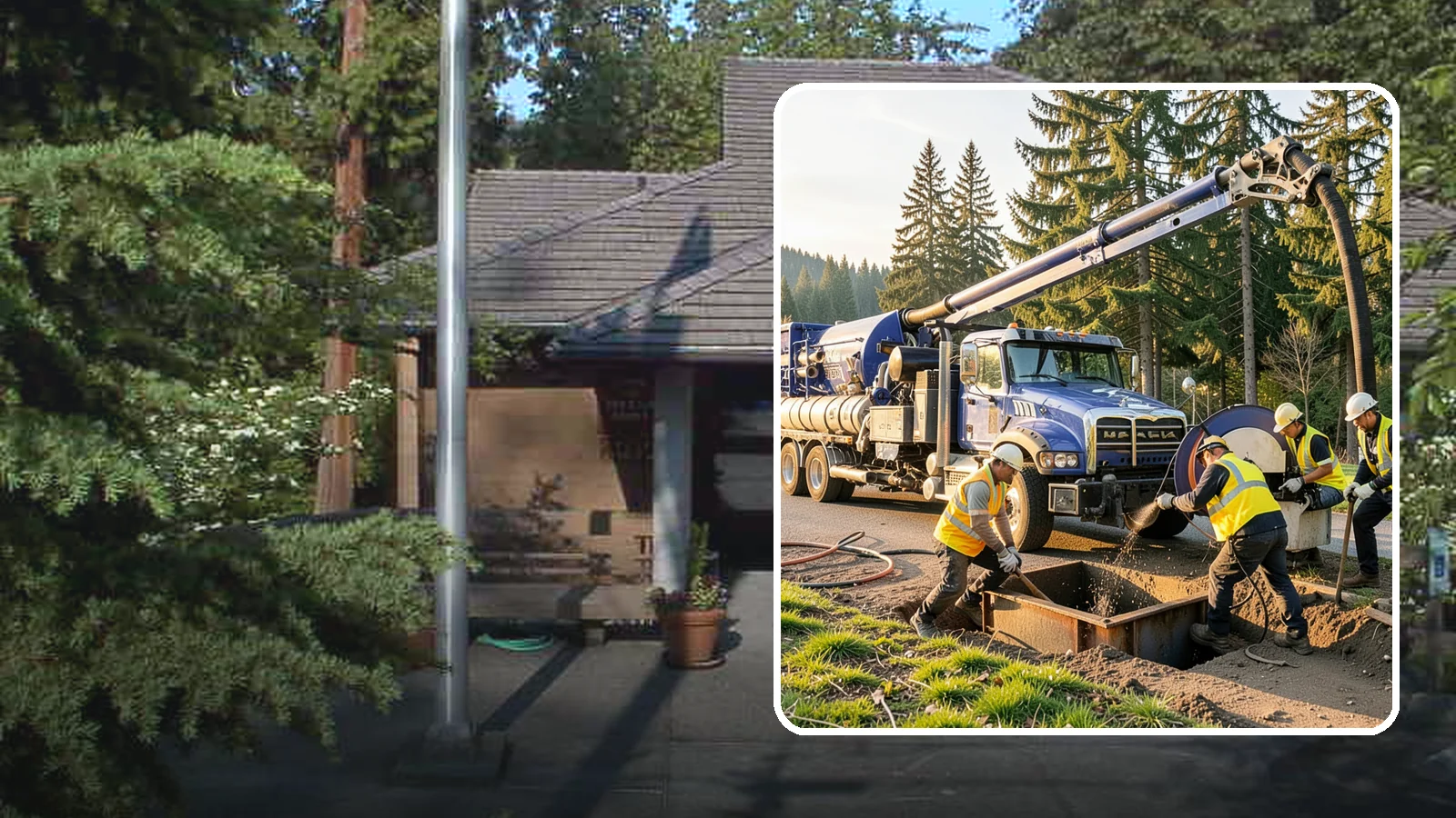 Catch Basin Cleaning in Yarrow Point, King County, WA - Catch basin cleaning and sump cleanout that restores storm system capacity and meets NPDES maintenance standards.