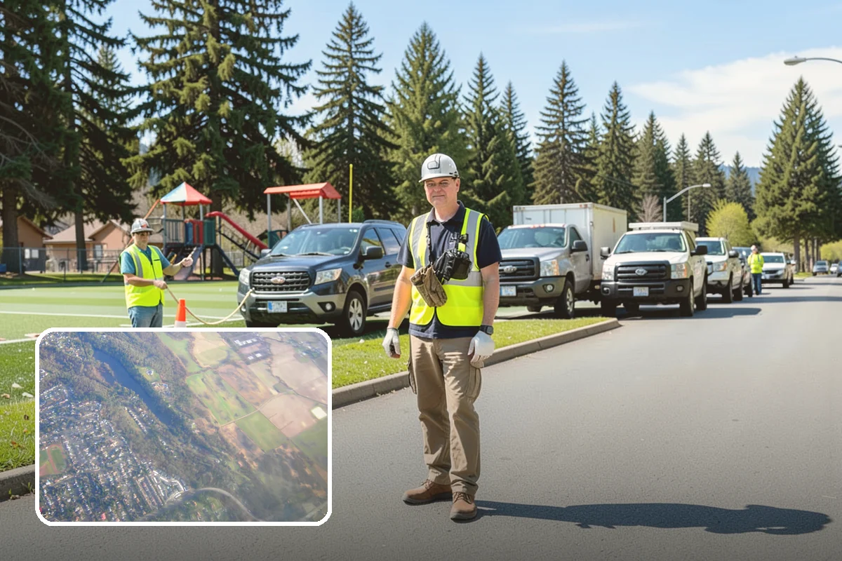 Catch Basin Maintenance in Algona, King County, WA - Restored inlet capacity that reduces localized flooding