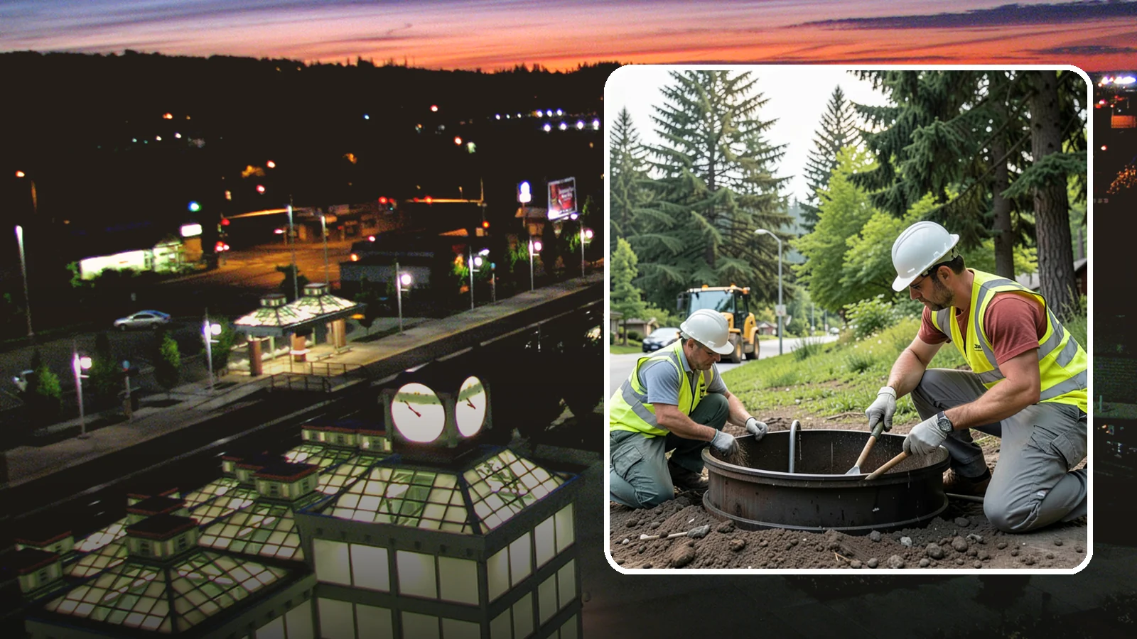 Catch Basin Maintenance in Auburn, King County, WA - Inspection and cleaning of catch basins to maintain capacity and meet stormwater permit requirements.
