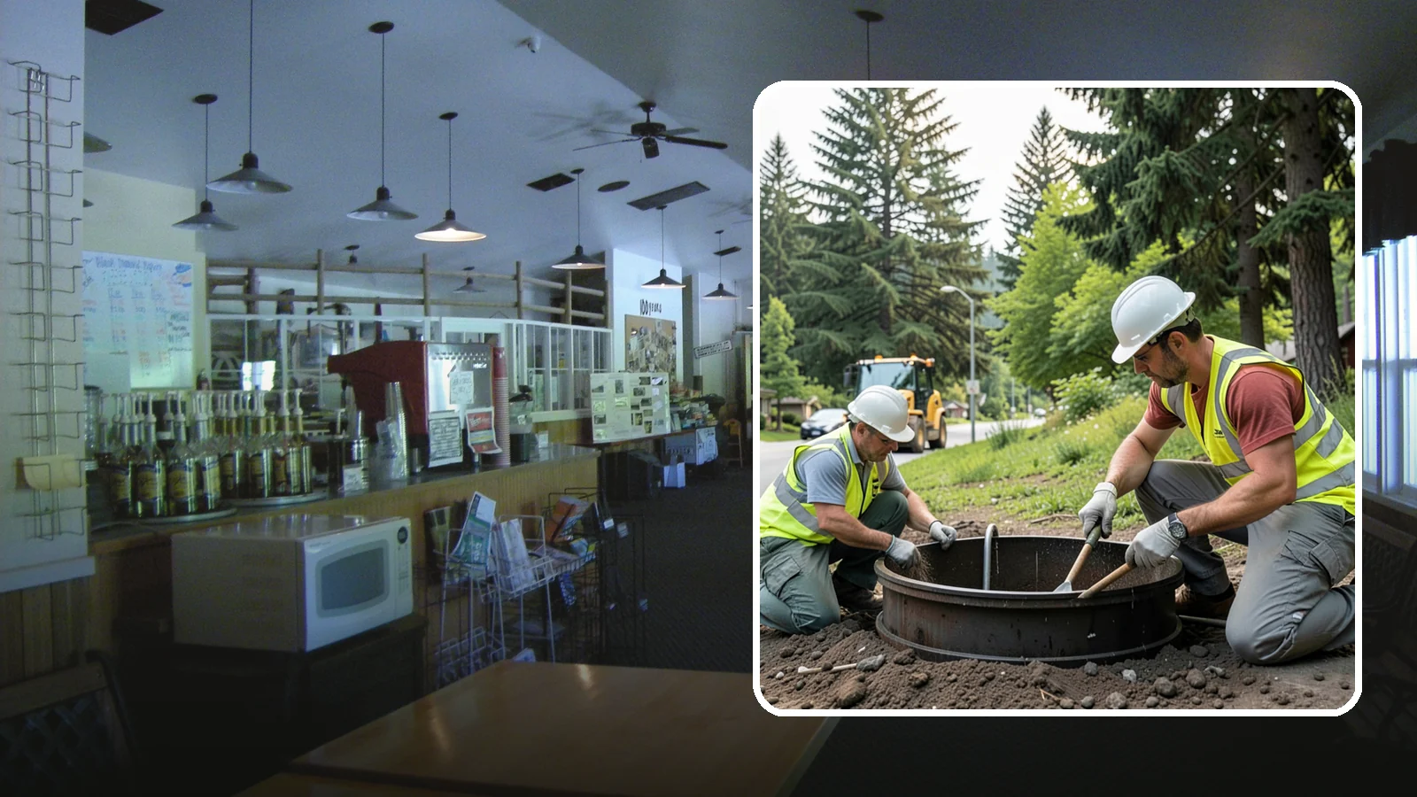 Catch Basin Maintenance in Black Diamond, King County, WA - Inspection and cleaning of catch basins to maintain capacity and meet stormwater permit requirements.