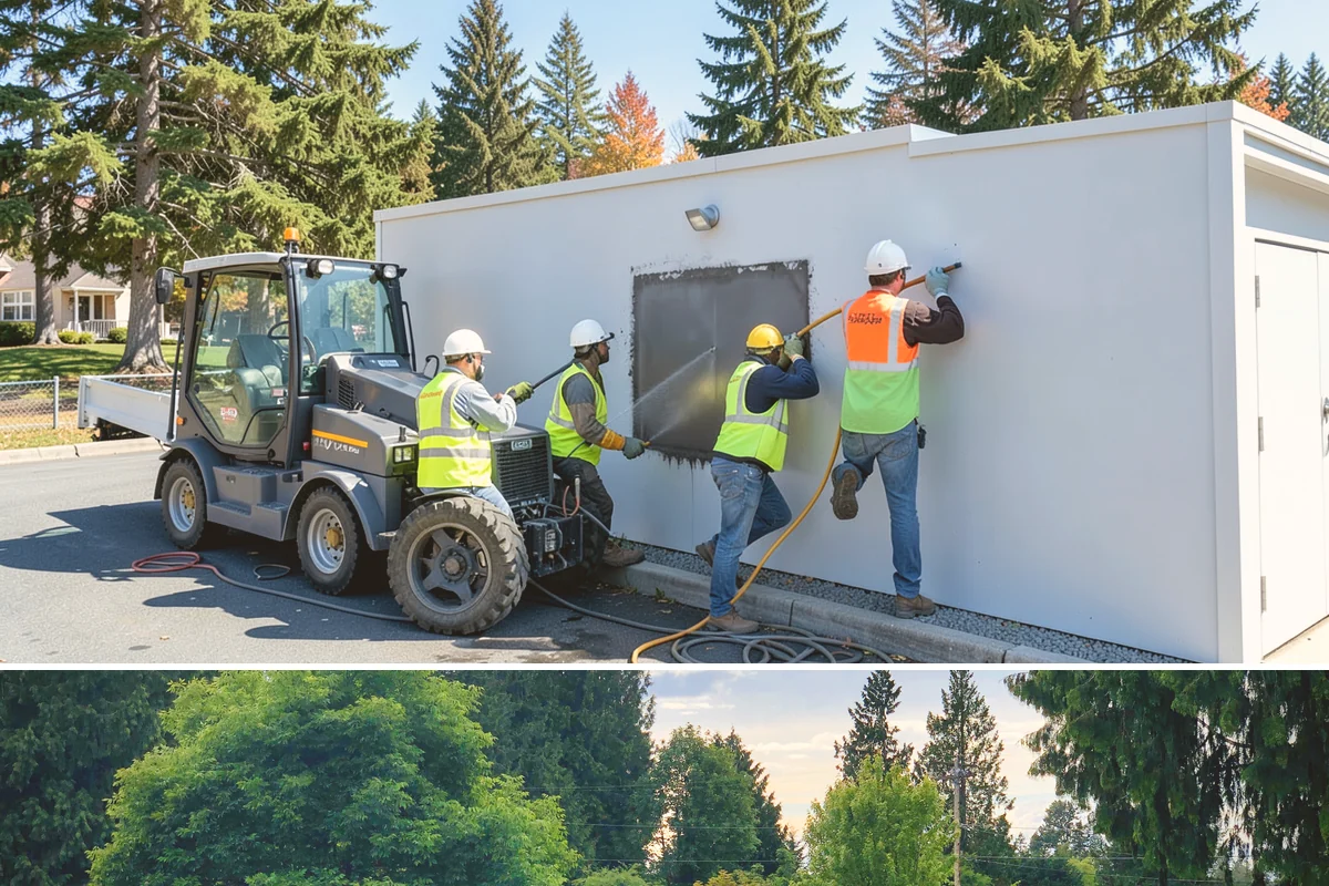 Catch Basin Maintenance in Bonney Lake, Pierce County, WA - Cleaning is prioritized in late summer and early fall to restore capacity before the region's heavy October-through-March rains.