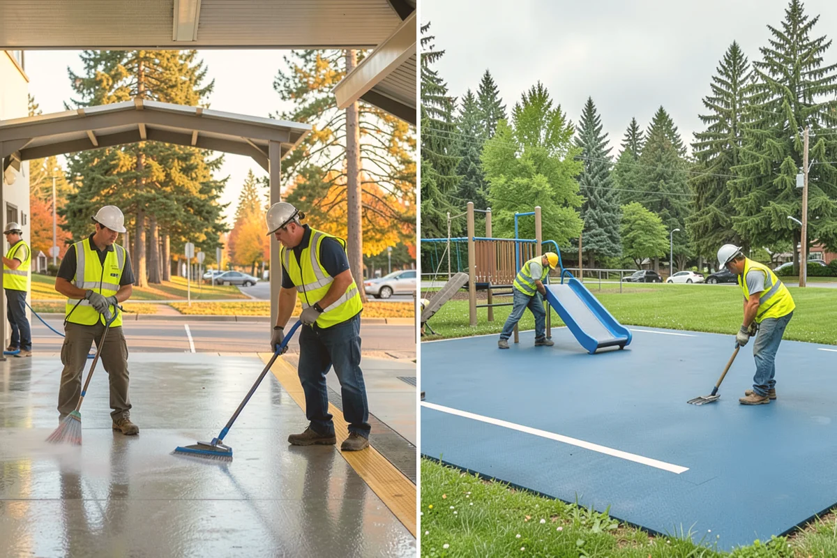 Catch Basin Maintenance in Brier, Snohomish County, WA - Locate and inspect basins, recording sump depth and condition