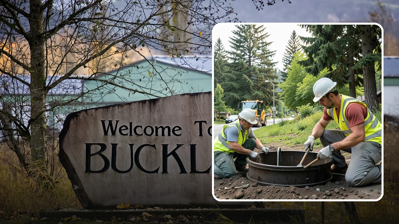 Catch Basin Maintenance in Buckley, Pierce County, WA - Inspection and cleaning of catch basins to maintain capacity and meet stormwater permit requirements.