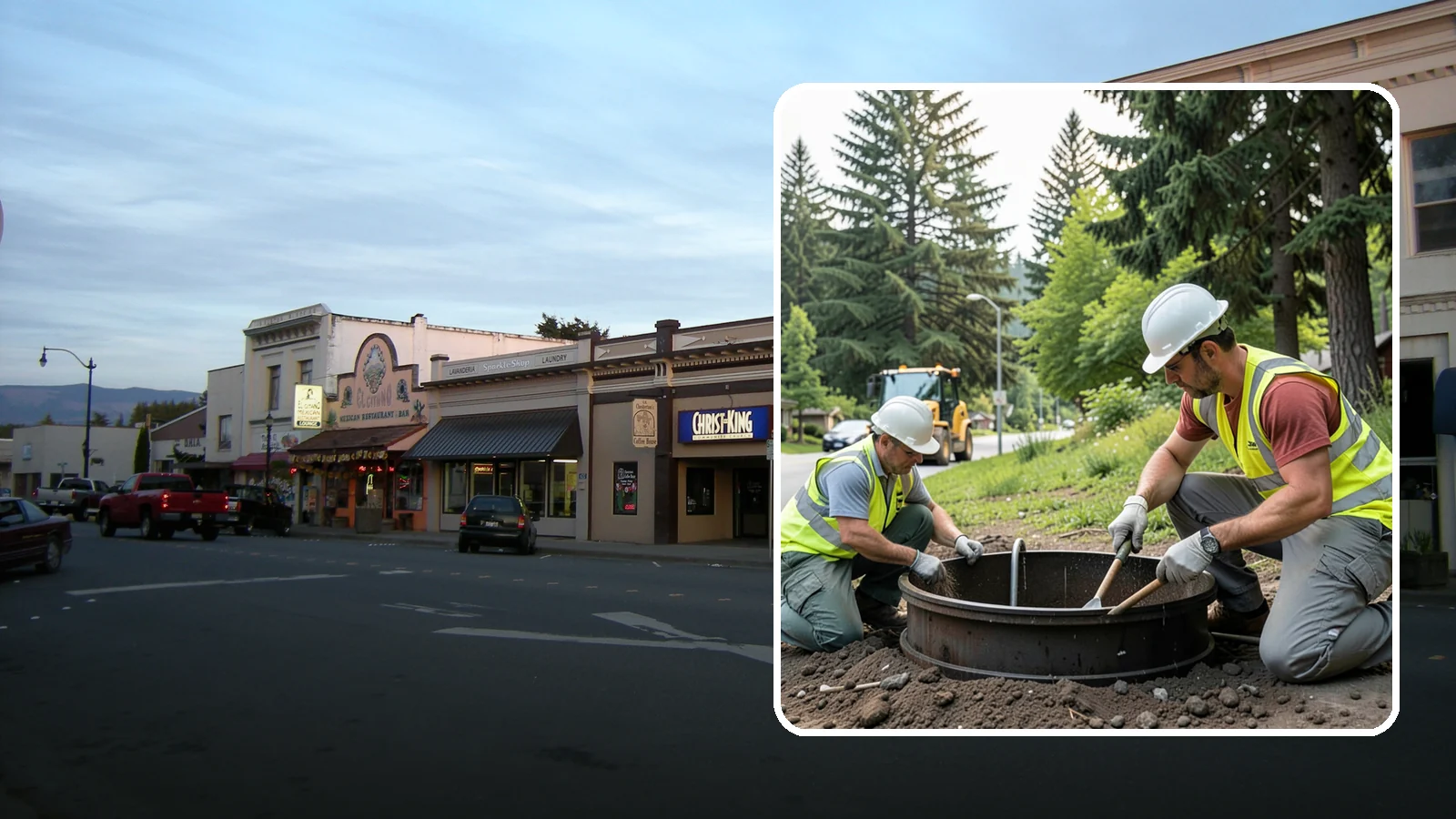 Catch Basin Maintenance in Burlington, Skagit County, WA - Inspection and cleaning of catch basins to maintain capacity and meet stormwater permit requirements.