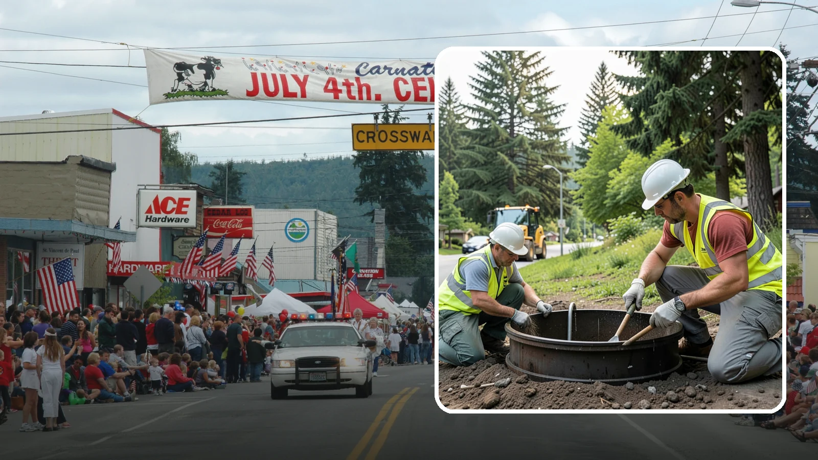 Catch Basin Maintenance in Carnation, King County, WA - Inspection and cleaning of catch basins to maintain capacity and meet stormwater permit requirements.