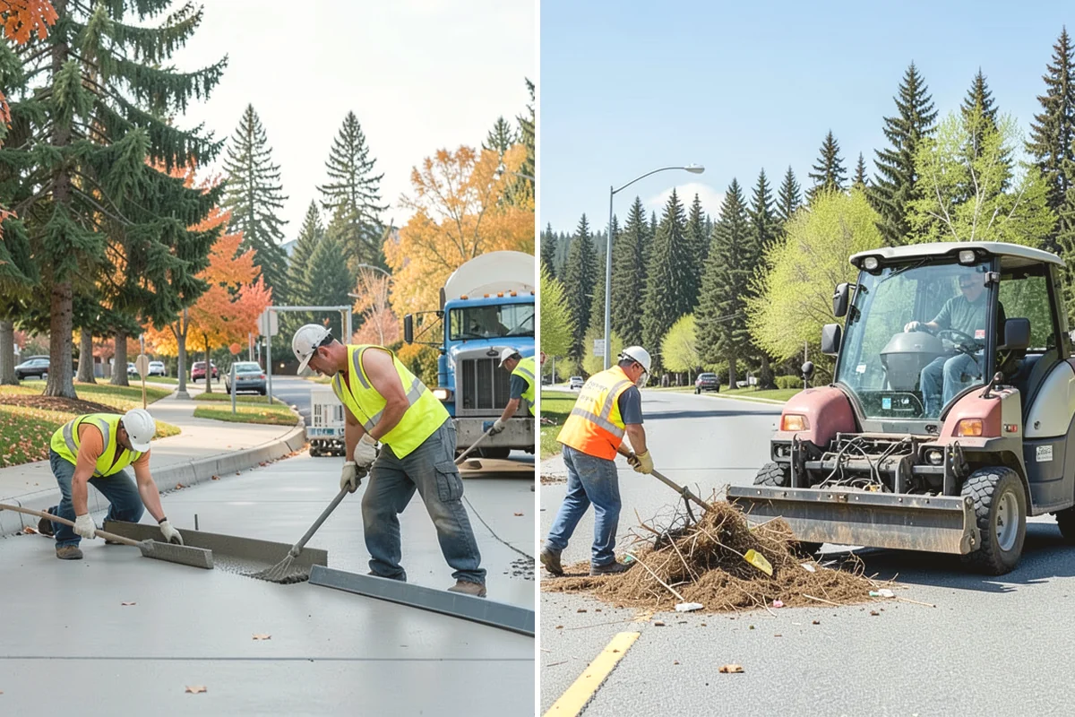 Catch Basin Maintenance in Carnation, King County, WA - Locate and inspect basins, recording sump depth and condition