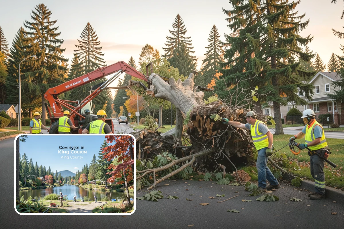 Catch Basin Maintenance in Covington, King County, WA - Restored inlet capacity that reduces localized flooding