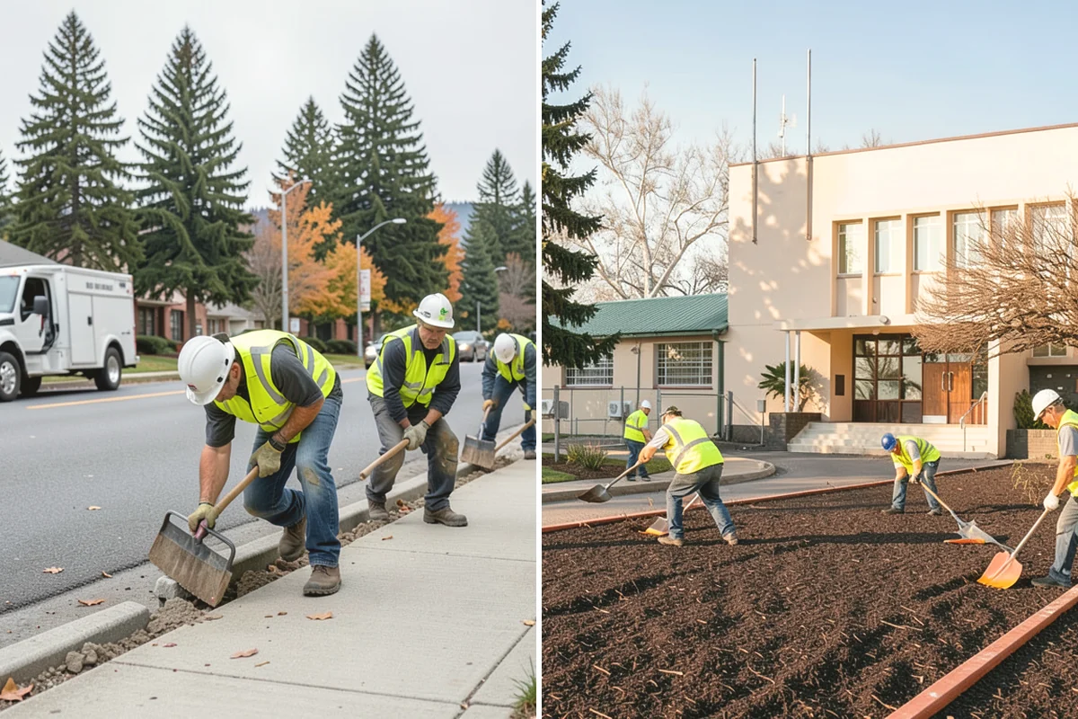 Catch Basin Maintenance in Covington, King County, WA - Locate and inspect basins, recording sump depth and condition