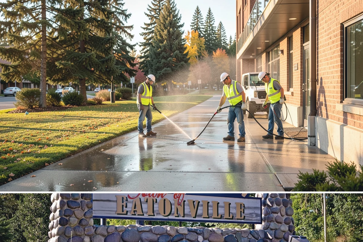 Catch Basin Maintenance in Eatonville, Pierce County, WA - Cleaning is prioritized in late summer and early fall to restore capacity before the region's heavy October-through-March rains.