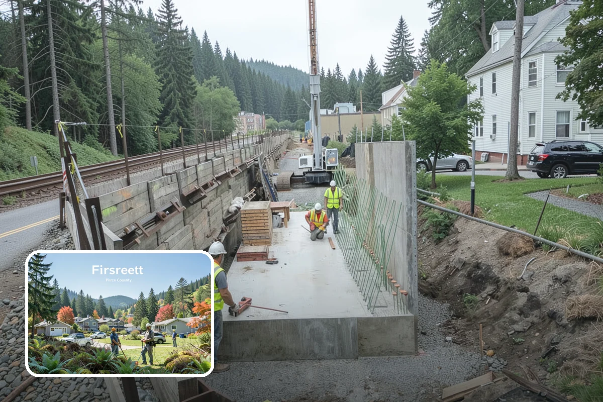 Catch Basin Maintenance in Fircrest, Pierce County, WA - Restored inlet capacity that reduces localized flooding