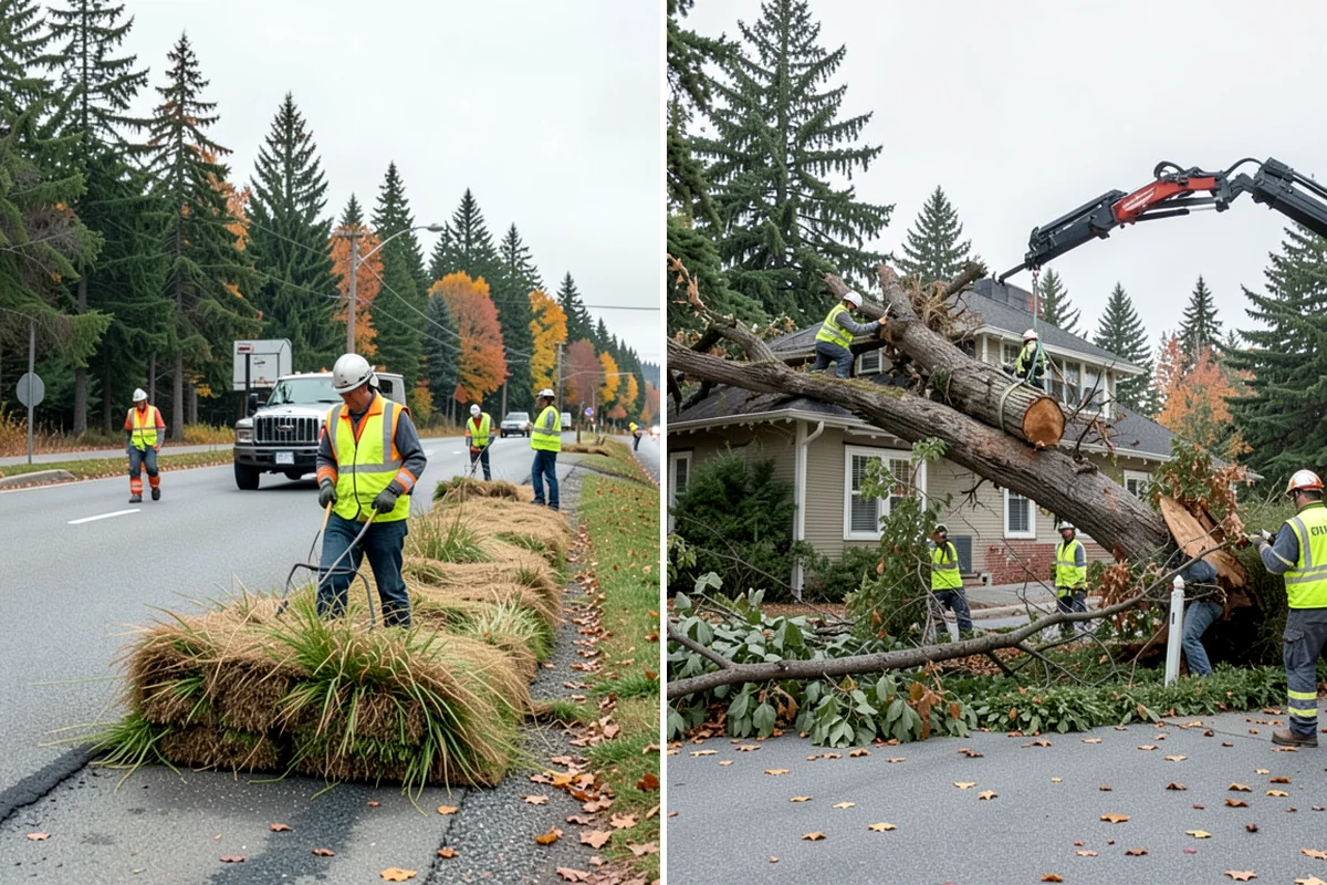 Catch Basin Maintenance in Fircrest, Pierce County, WA - Locate and inspect basins, recording sump depth and condition