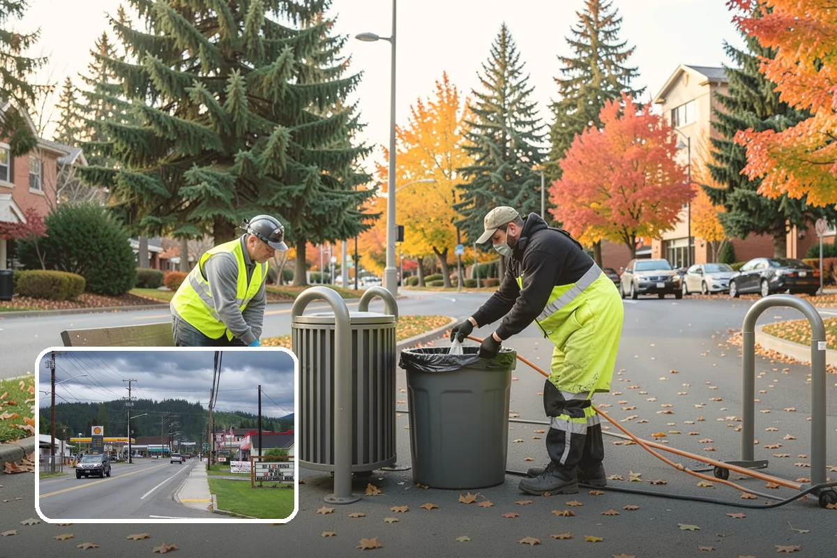 Catch Basin Maintenance in Granite Falls, Snohomish County, WA - Restored inlet capacity that reduces localized flooding