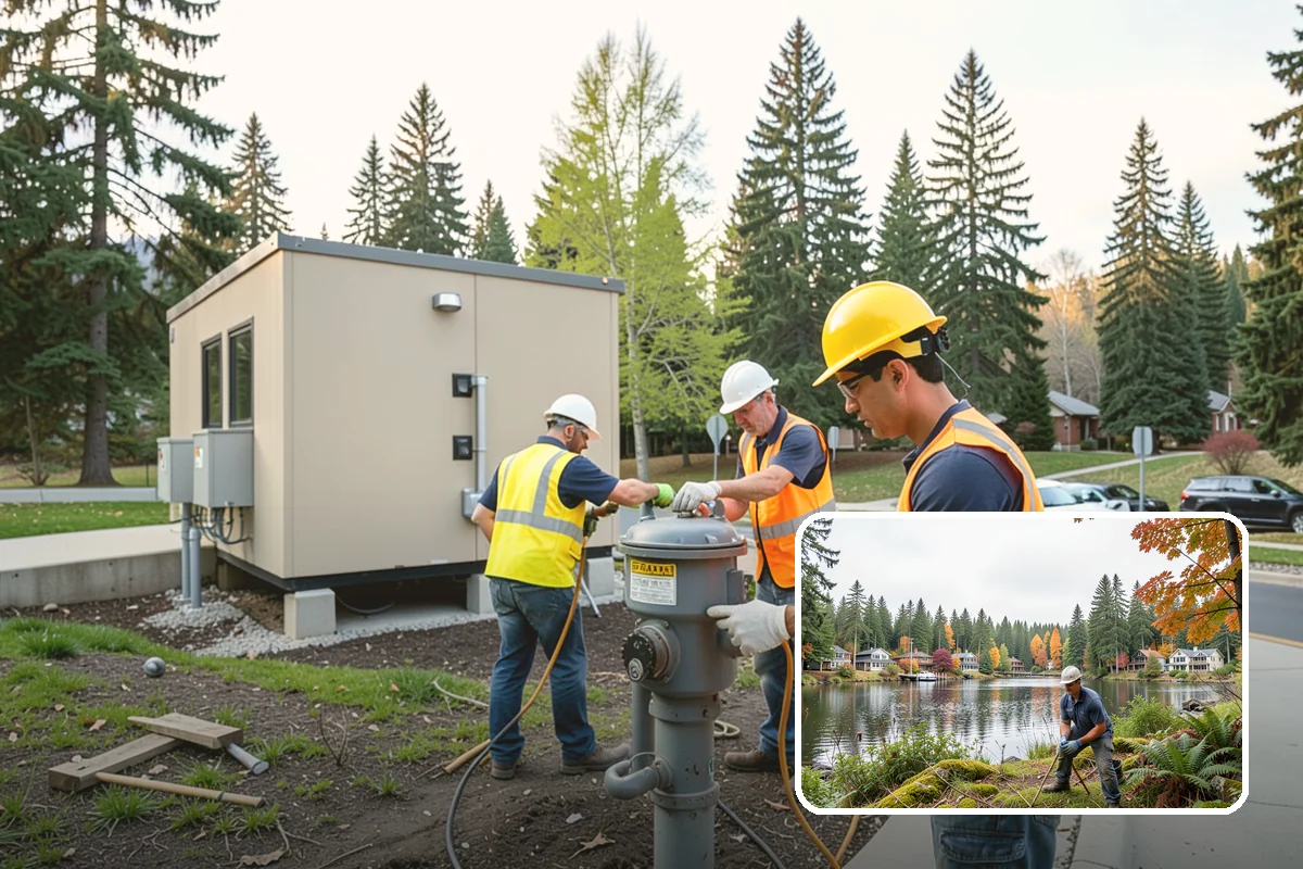 Catch Basin Maintenance in La Conner, Skagit County, WA - Restored inlet capacity that reduces localized flooding